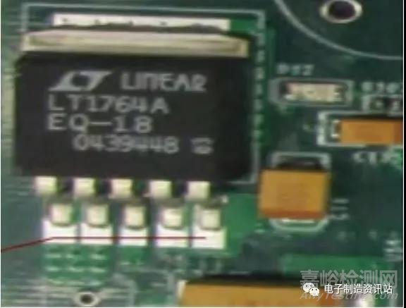 焊盤尺寸設計缺陷