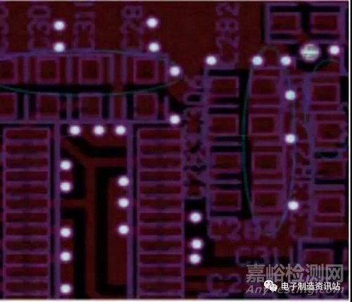 焊盤尺寸設計缺陷