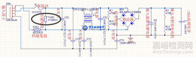 壓敏電阻的工作原理、選型以及相關(guān)計(jì)算