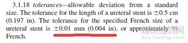 YY/T 0872-2013《輸尿管支架試驗方法》第1號修改單征求意見