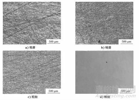 不同類型鈦及鈦合金金相試樣制備方法