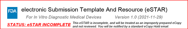 FDA預計2022年9月底發(fā)布全面實施510K標準模板化格式遞交的時間要求