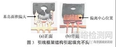 功率器件封裝體填充不良分析及改進措施
