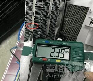 PTC電熱元件兩極之間的功能性絕緣爬電距離的限值