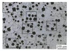 鐵素體球墨鑄鐵中石墨的微觀破壞機(jī)制