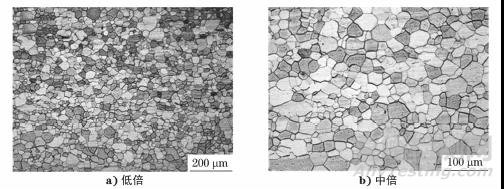 基于離子研磨技術(shù)的超低碳鋼中鐵素體晶粒的顯示