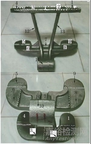 復雜形狀鑄鋼件的數(shù)字射線成像檢測工藝