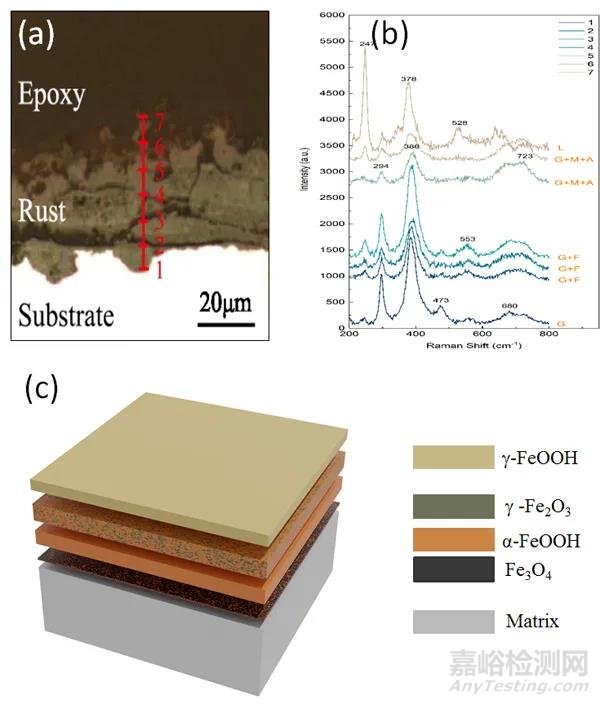 耐候鋼銹層組分時空分布演化規(guī)律研究取得新進展