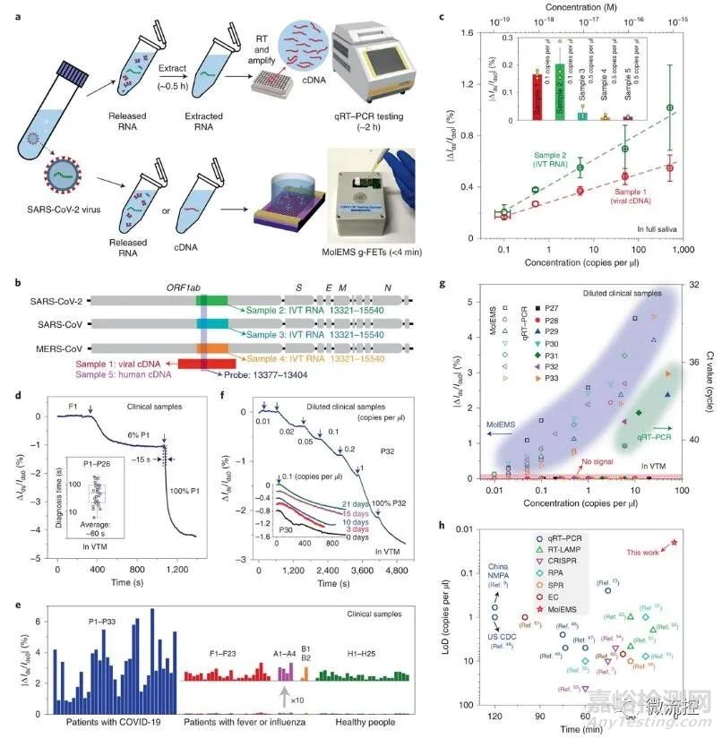 4分鐘出檢測結(jié)果，新冠檢測新方法