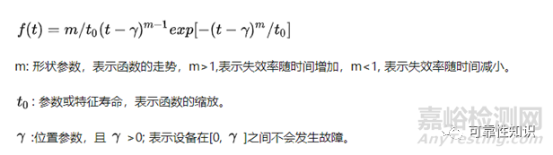 可靠性與威布爾分布的關(guān)系