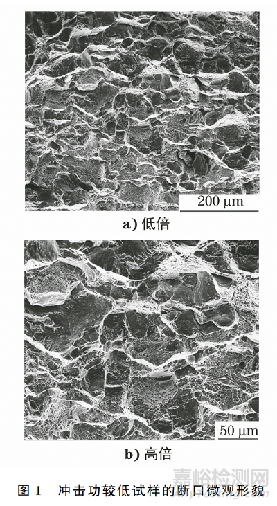 H13鋼模塊橫向沖擊功不合格原因分析