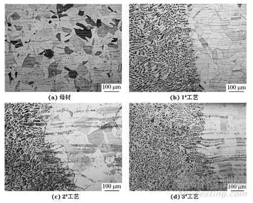 不同工藝參數(shù)下0Cr18Ni9鋼薄壁管脈沖鎢極氬弧焊接頭的組織與拉伸性能