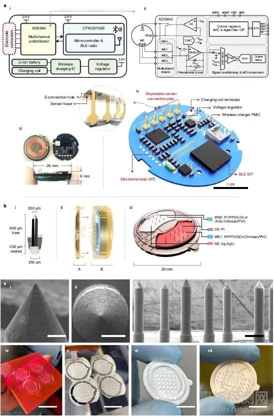 可穿戴微針陣列可在日常活動中持續(xù)監(jiān)測多種生物標(biāo)記物