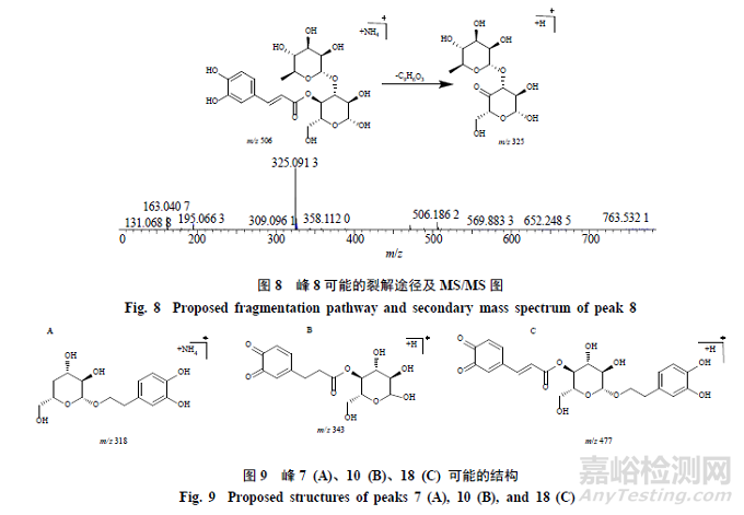 pH對(duì)毛蕊花糖苷穩(wěn)定性影響及降解產(chǎn)物分析