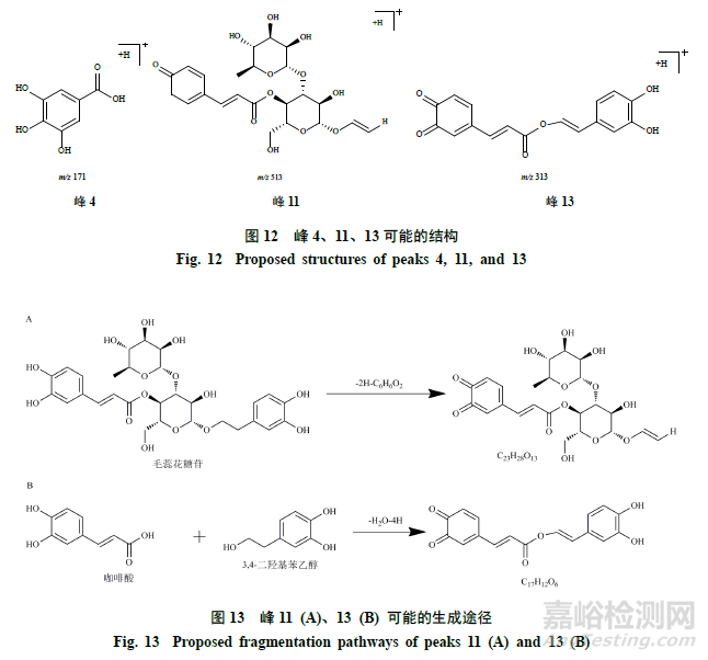 pH對(duì)毛蕊花糖苷穩(wěn)定性影響及降解產(chǎn)物分析