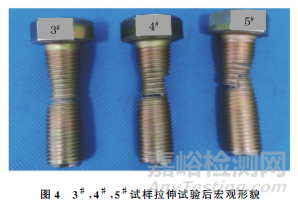 車用六角頭螺栓斷裂失效分析