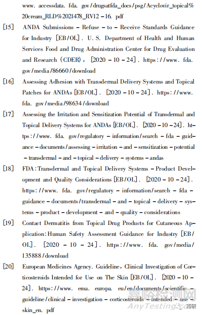 外用半固體制劑質(zhì)量研究與體外評(píng)價(jià)技術(shù)進(jìn)展