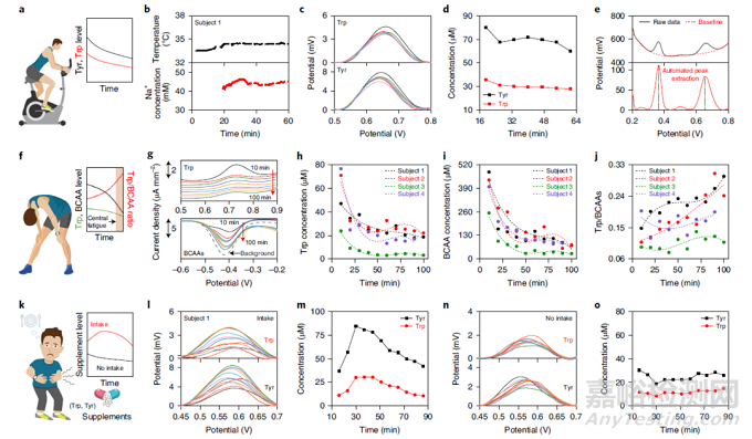 可穿戴電化學傳感器監(jiān)測代謝和營養(yǎng)物質(zhì)