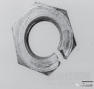 尾翼安裝螺母失效分析案例