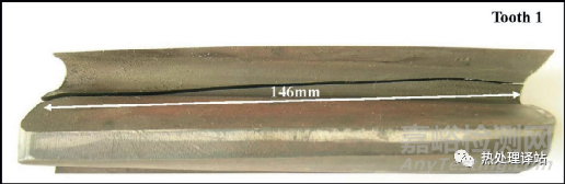 夾雜物導(dǎo)致齒輪脆性開裂失效分析