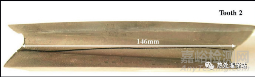 夾雜物導(dǎo)致齒輪脆性開裂失效分析