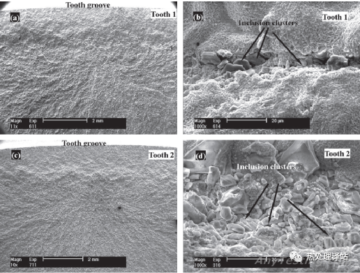 夾雜物導(dǎo)致齒輪脆性開裂失效分析