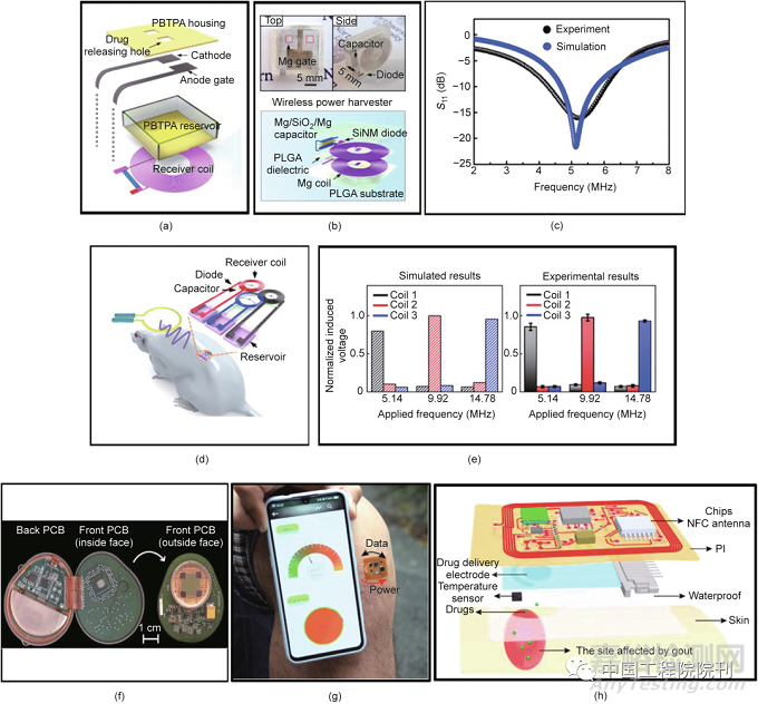 用于人體器官的無線生物電子器件