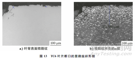鈦合金在金相檢驗(yàn)中的常見(jiàn)缺陷