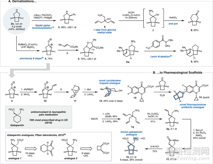 JACS:綠色高效的環(huán)丁烷骨架合成新方法