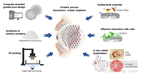 分級微孔結(jié)構(gòu)精細(xì)調(diào)控的抗感染型陶瓷義眼座設(shè)計及高效血管化整合研究
