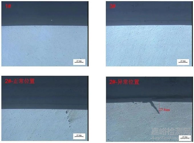 中框陽極麻點失效分析