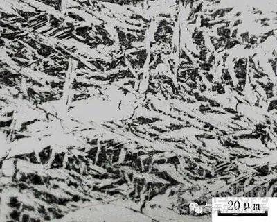 魏氏體與上貝氏體的判別