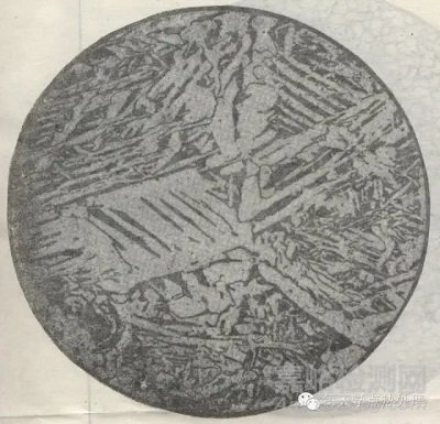 魏氏體與上貝氏體的判別