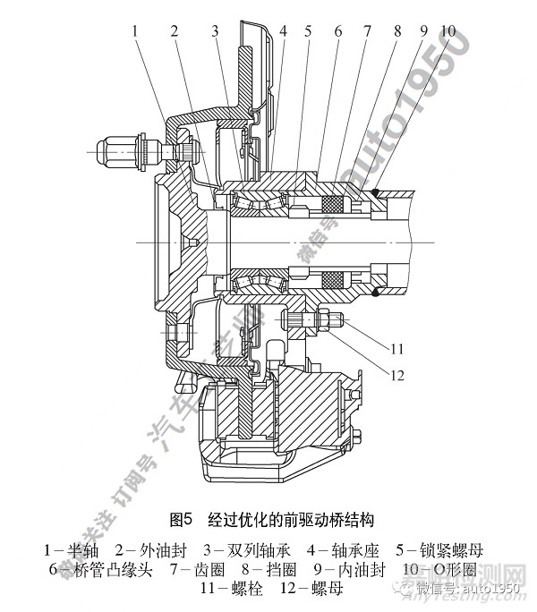 半浮式驅(qū)動橋輪邊漏油分析及結(jié)構(gòu)優(yōu)化設(shè)計