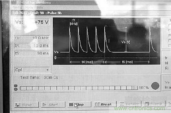 燃料電池汽車整車控制器EMC研究與試驗