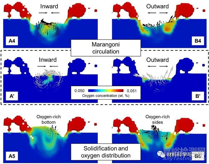 增材制造過程氧元素對熔池流動的影響