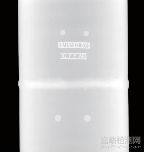 基于數(shù)字探測器陣列檢測技術(shù)的帶包覆層管道壁厚測定方法