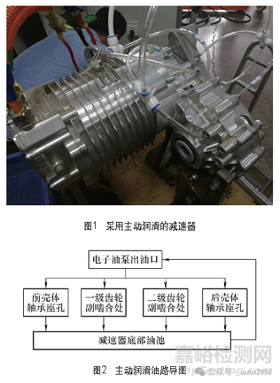 新能源汽車電驅(qū)系統(tǒng)兩種潤(rùn)滑方式潤(rùn)滑效果分析與試驗(yàn)