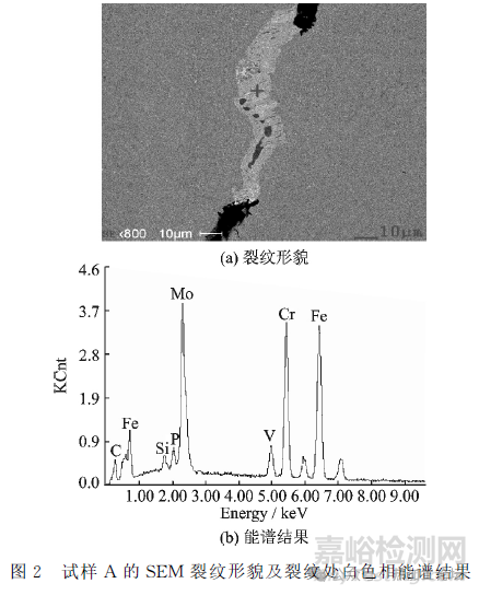 模具鋼電渣錠底部裂紋失效分析