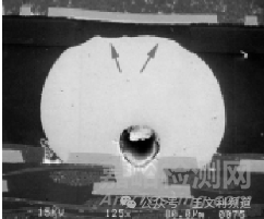 二次回流焊接造成的BGA焊點開裂失效分析案例