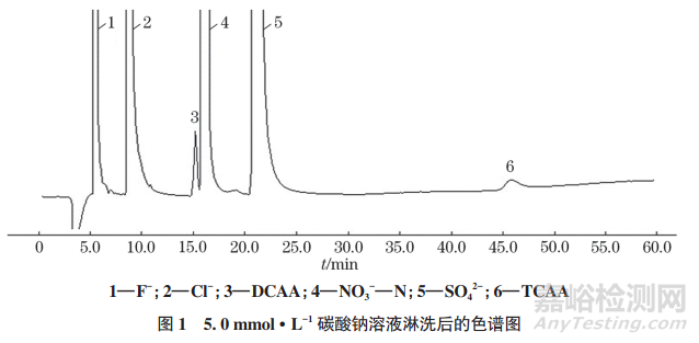 離子色譜法同時(shí)測(cè)定生活飲用水中二氯乙酸、三氯乙酸和4種常規(guī)陰離子的含量