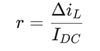 DCDC開關(guān)電源電路關(guān)鍵參數(shù)電流紋波率r解析
