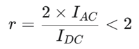 DCDC開關(guān)電源電路關(guān)鍵參數(shù)電流紋波率r解析