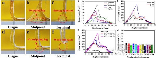 如何表征水凝膠的粘附性能