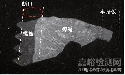汽車(chē)車(chē)身螺栓套斷裂失效分析案例