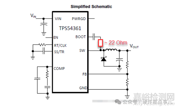 在設(shè)計(jì)buck電路時(shí)自舉電容為什么要串聯(lián)一個(gè)電阻？這個(gè)電阻該如何計(jì)算選型？