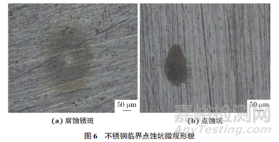 316L不銹鋼臨界點(diǎn)蝕溫度的測(cè)量及校準(zhǔn)