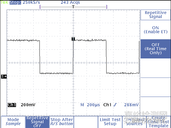 示波器的三大關(guān)鍵指標(biāo)：帶寬、采樣率和存儲(chǔ)深度