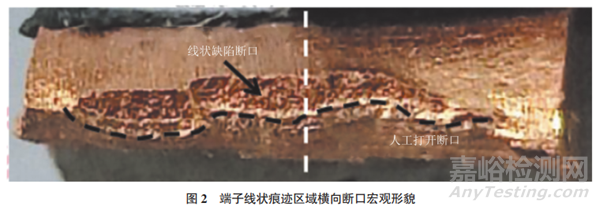 銅管折彎軟連線端子異常磨損失效分析案例