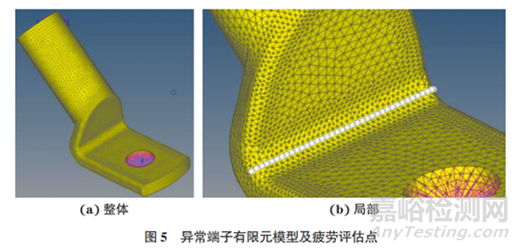 銅管折彎軟連線端子異常磨損失效分析案例